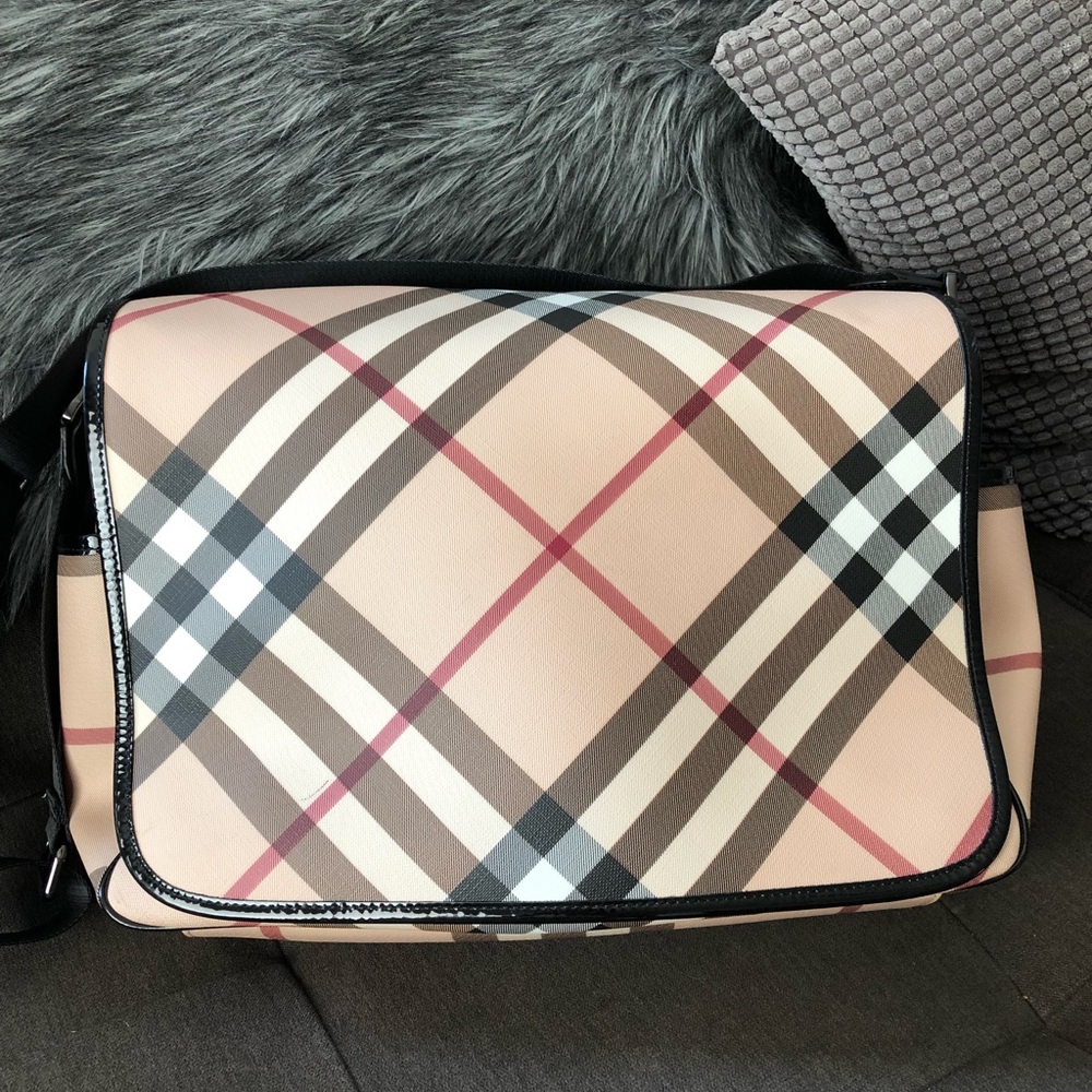 Burberry Nova Diaper/Messenger Bag